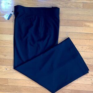 NWT Halogen Taylor Fit Straight Leg Women's High Waist Pant | Black | 18